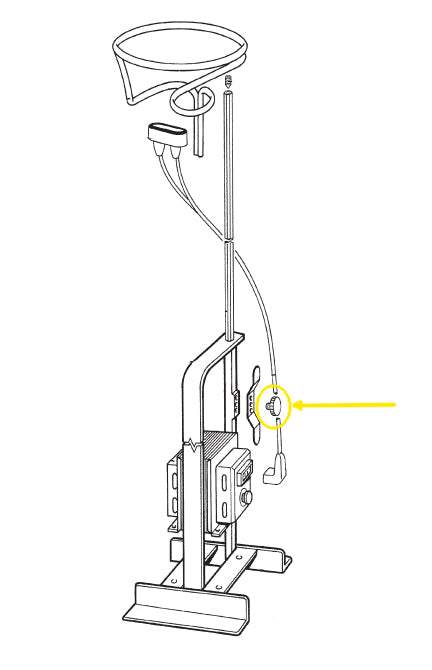 FLOS Toio Ricambio Manopola / Vite di bloccaggio asta