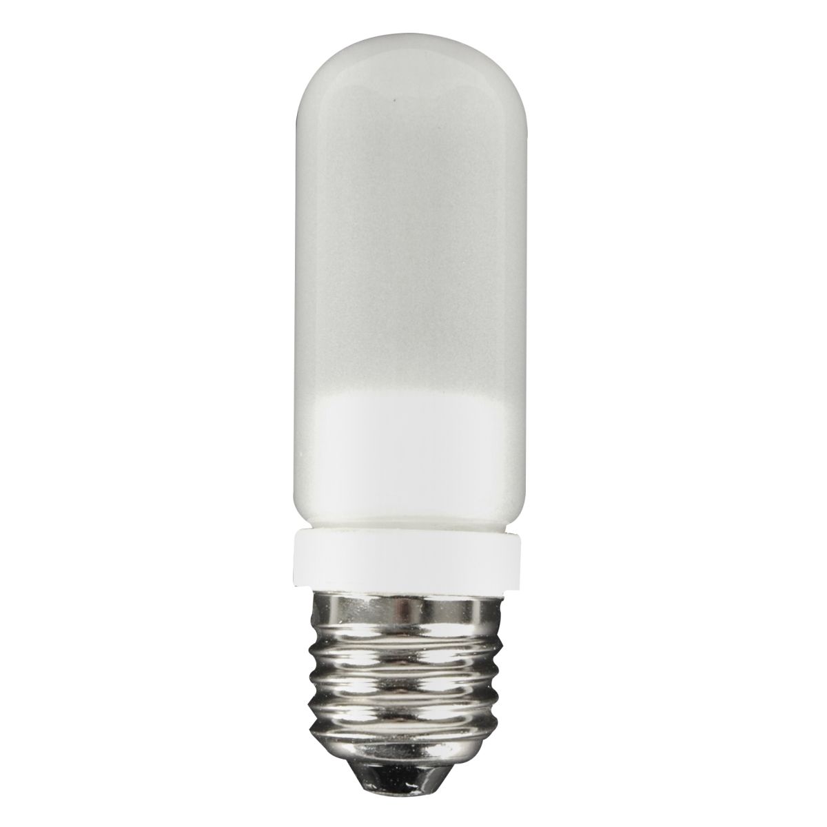 Lampadina 220v 250w E27 tubolare opalina