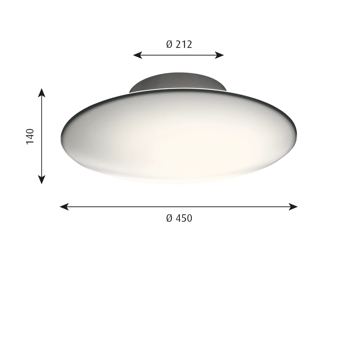 Louis Poulsen AJ Eklipta soffitto