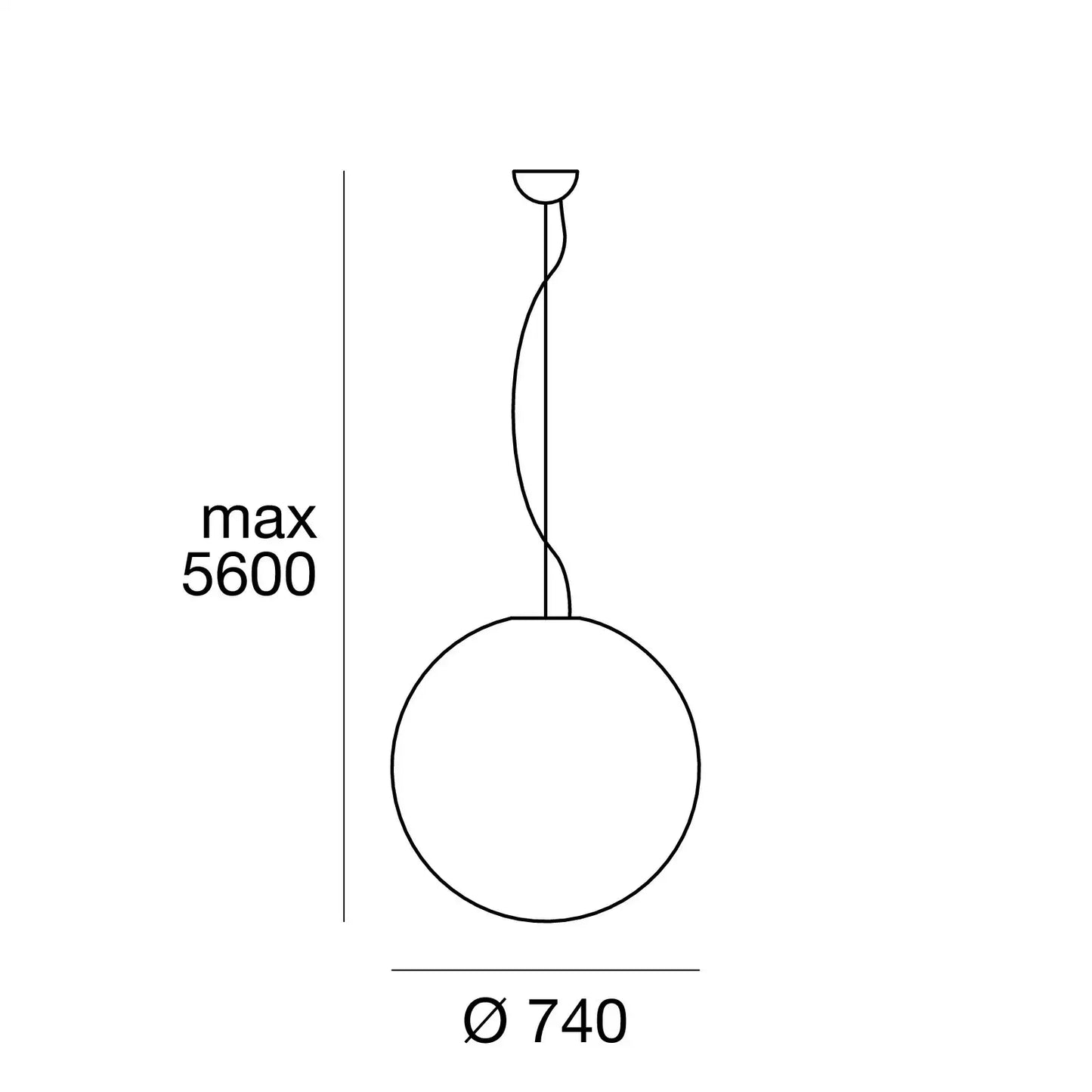 Linea Light Oh!_P E27 sospensione