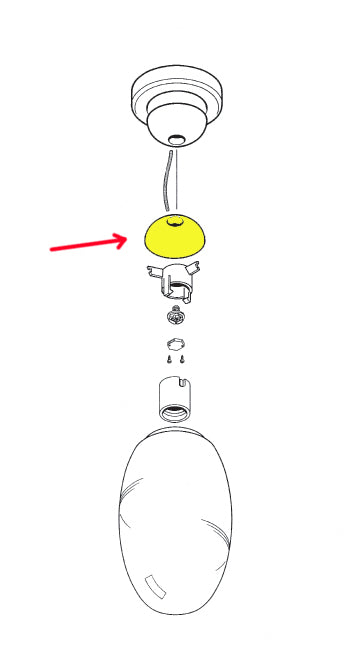 FLOS Brera Replacement Threaded Cup