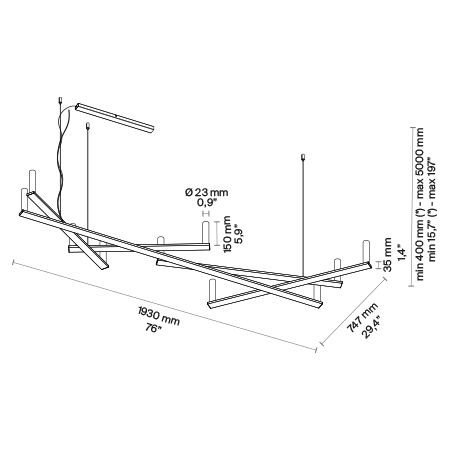 Luceplan Dix Bougies