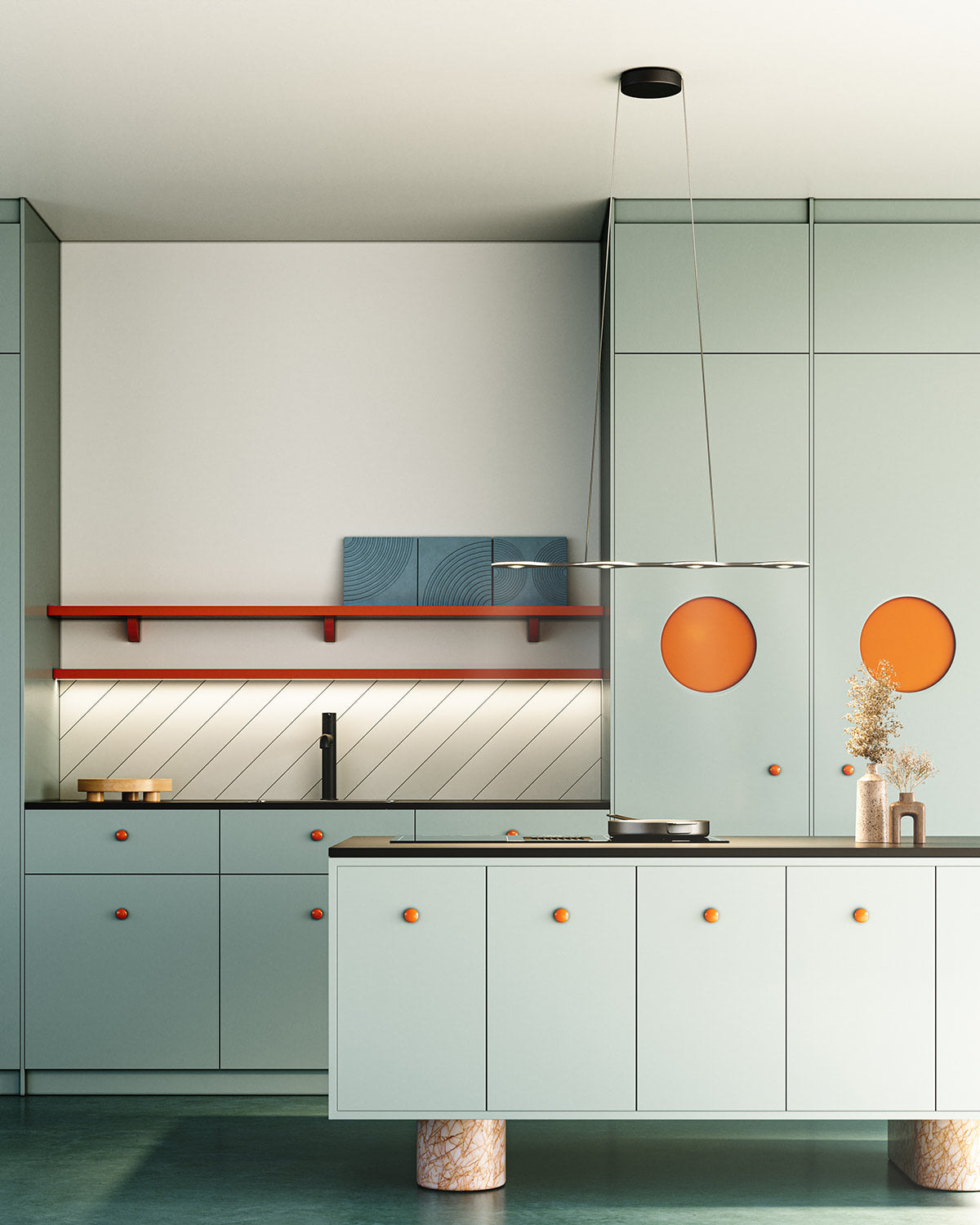 Lumen Center Flat 04 / 05 / 06 Sospensione