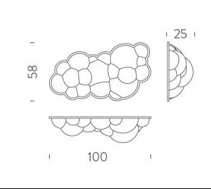 Nemo Nuvola Minor parete / soffitto