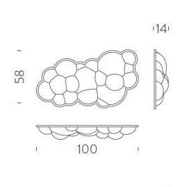 Nemo Nuvola Minor parete / soffitto