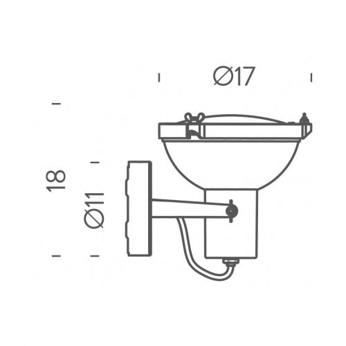 Nemo Projecteur 165 parete / soffitto