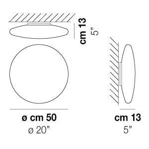 Vistosi Soft - wall/ceiling