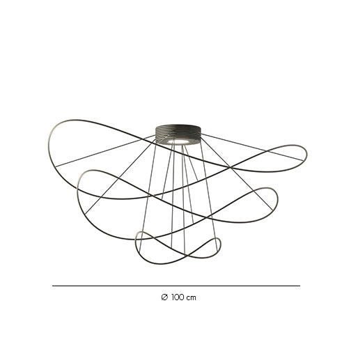 Axolight Hoops ceiling