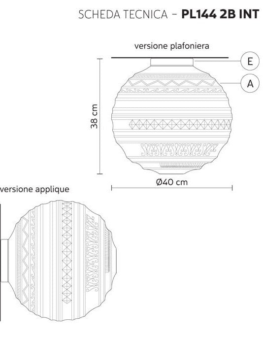 Karman Braille wall/ceiling