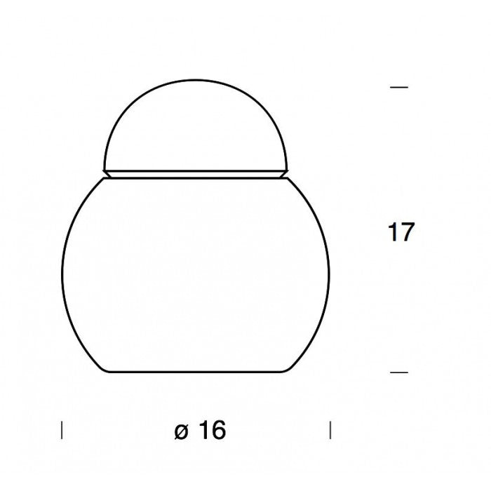 Fontana Arte Daruma tavolo