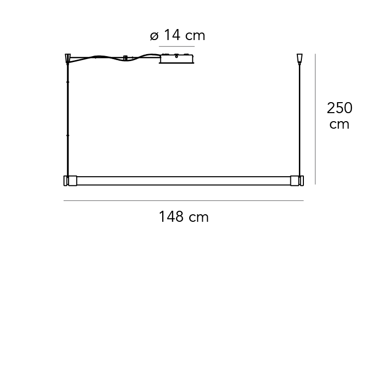 Fontana Arte OORT suspension