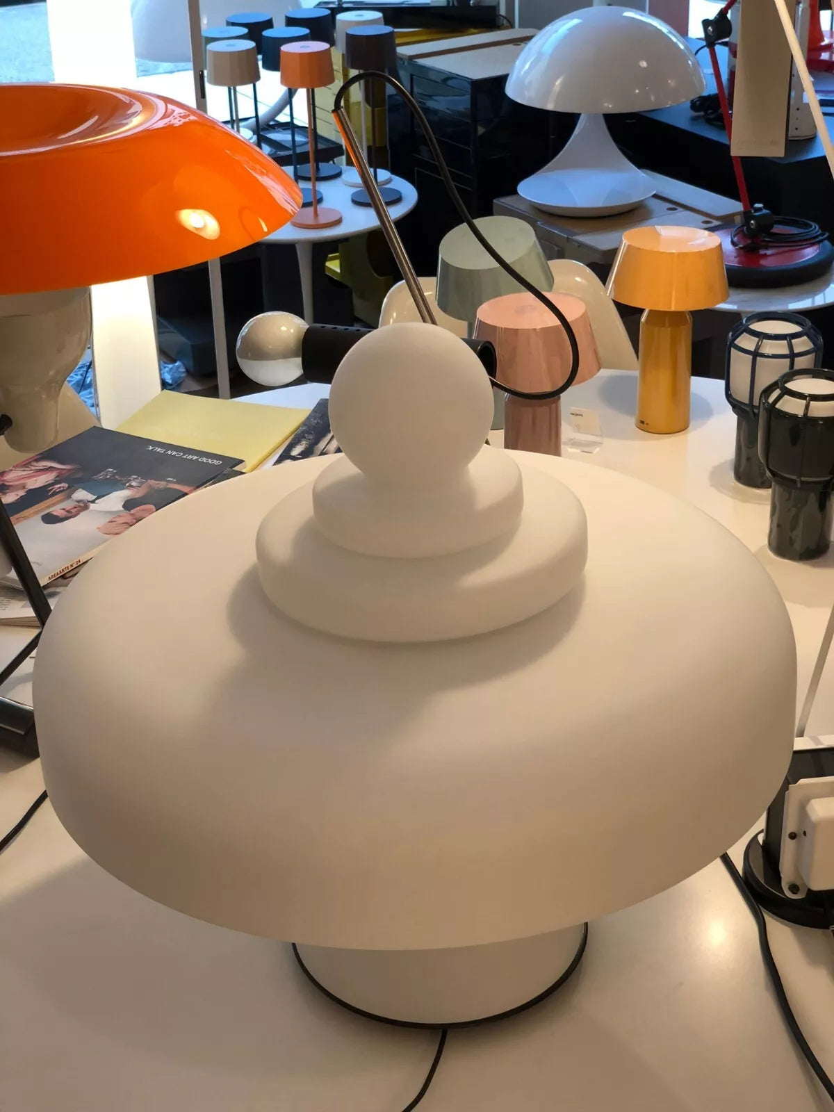 Fontana Arte Regina - Lampada da tavolo Bobo Piccoli, 1968 Re-edition 2020