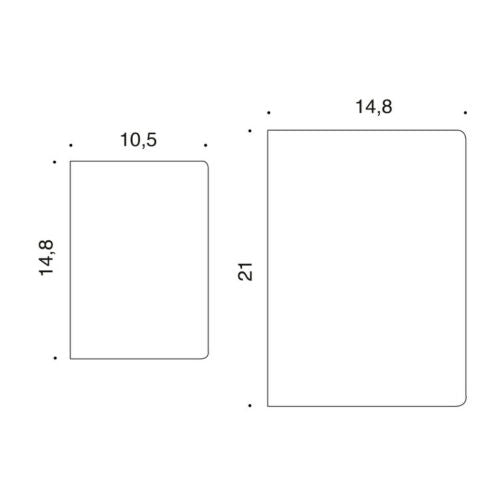 Danese Milano e Pigna Taccuino - Quaderno La Mela / La Pera