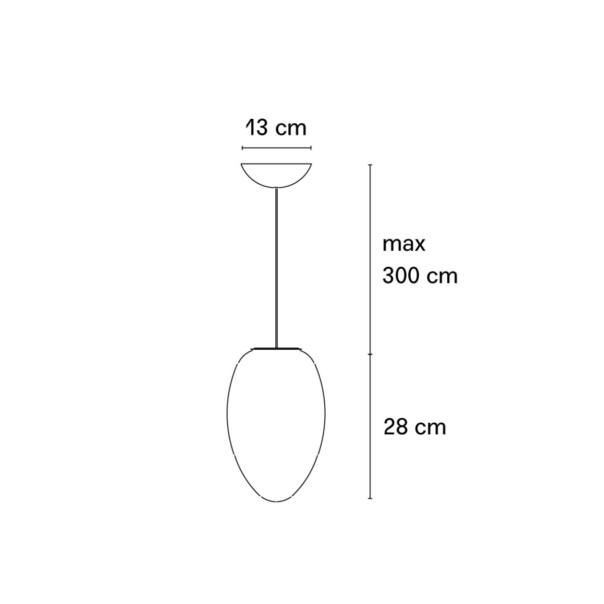 Fontana Arte Uovo sospensione