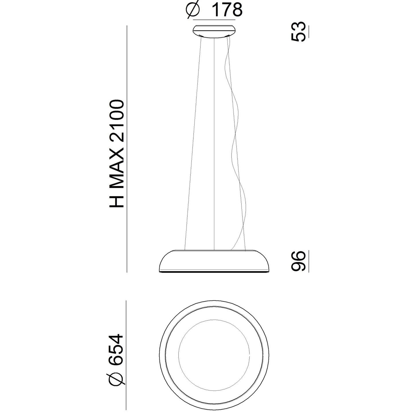 Stilnovo Reflexio suspension