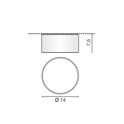 Egoluce Drum parete / soffitto