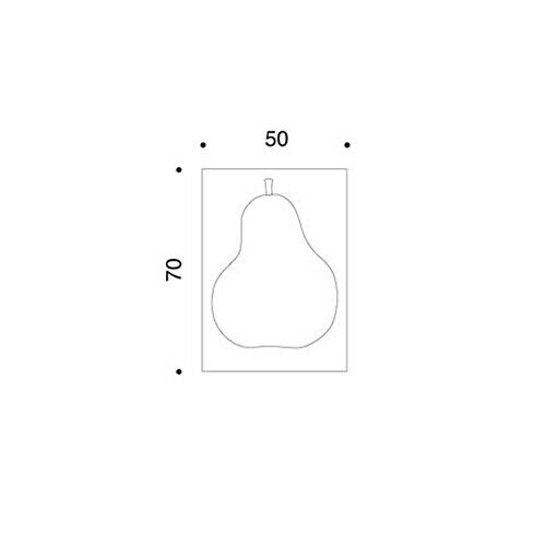 Danese Milano Due, La Pera 50x70