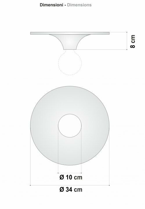 Egoluce Luna wall / ceiling