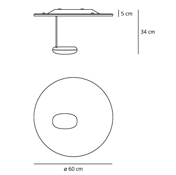 Artemide Droplet Mini LED Parete/ Soffitto