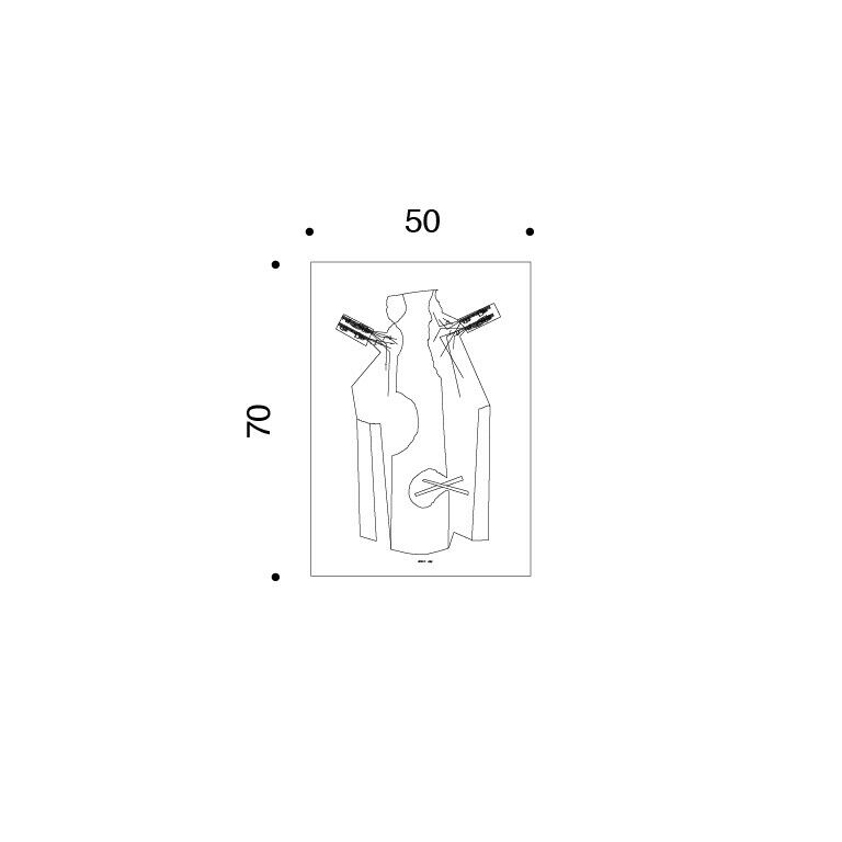 Danese Milano Theoretical reconstruction of an imaginary, brown object