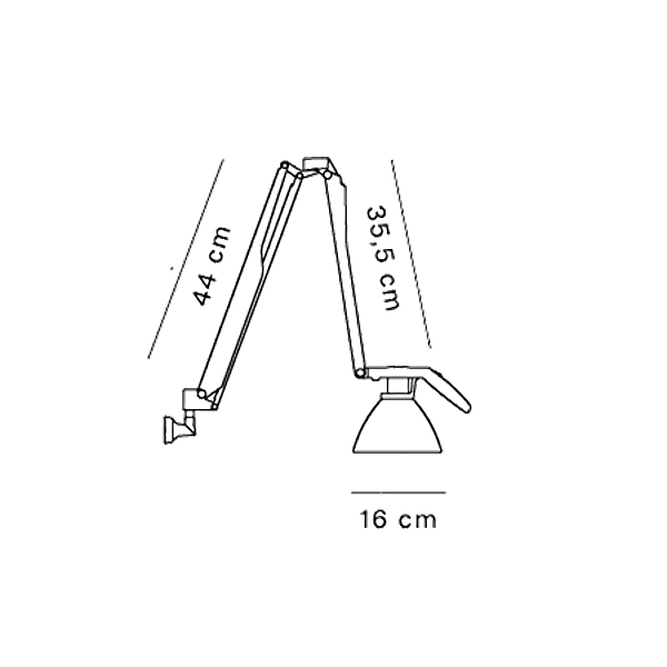 Luceplan Fortebraccio parete