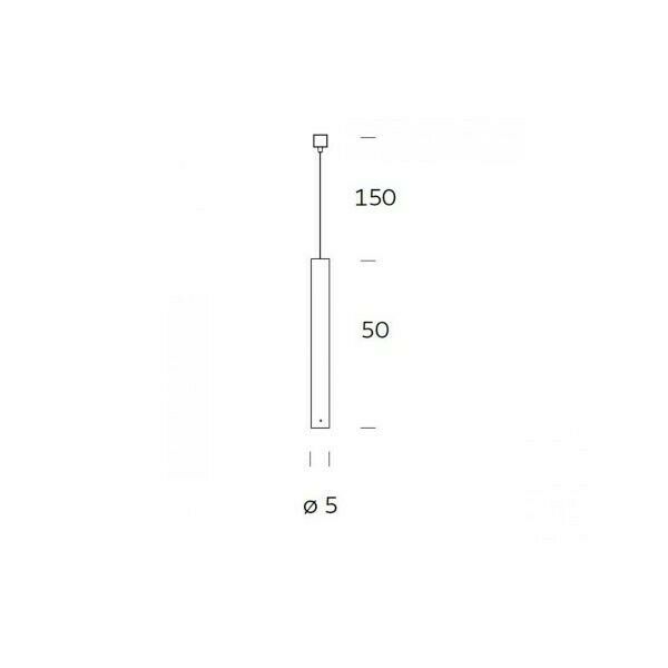 Fontana Arte Tubo Led sospensione