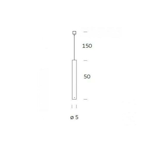 Fontana Arte Tubo Led sospensione