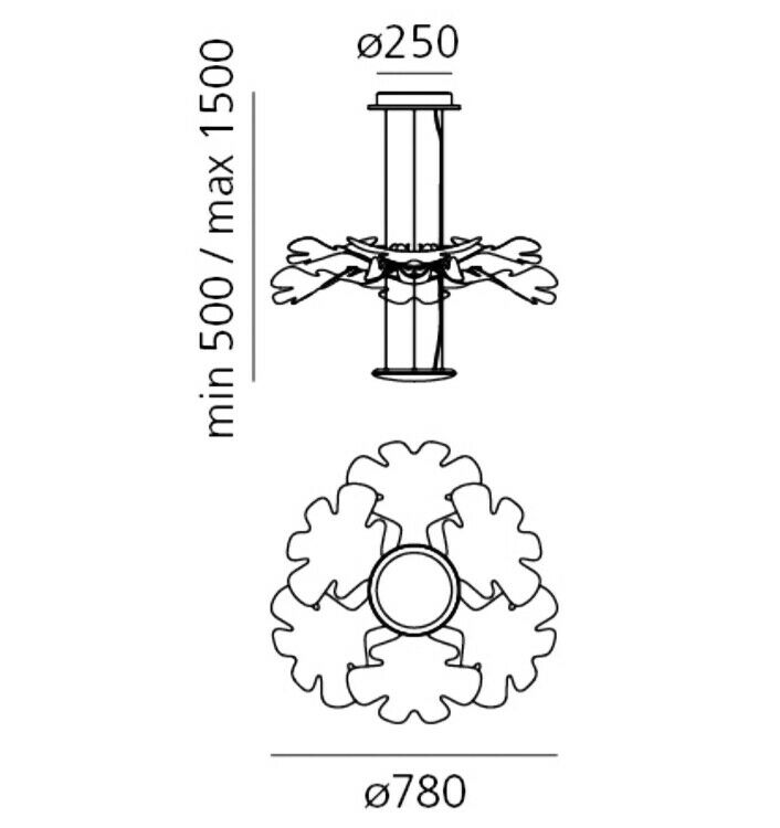 Artemide Chlorophilia suspension