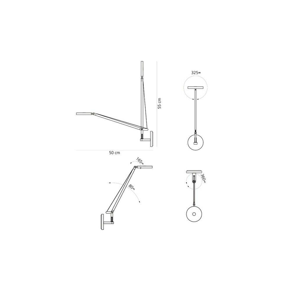 Artemide Demetra Micro parete