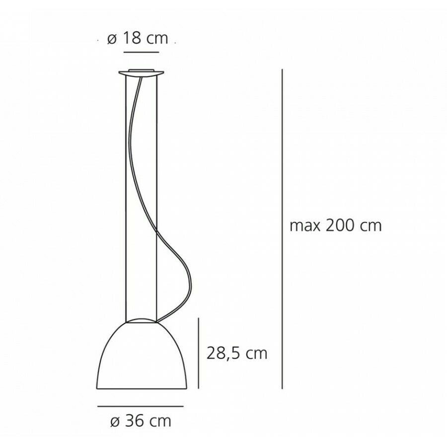 Artemide Nur Mini Halo (R7s) suspension