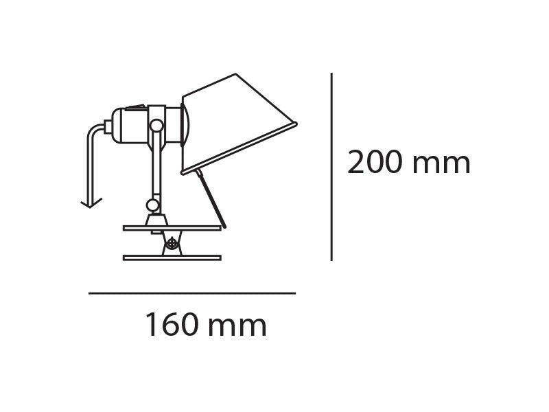 Artemide Tolomeo Micro Pinza