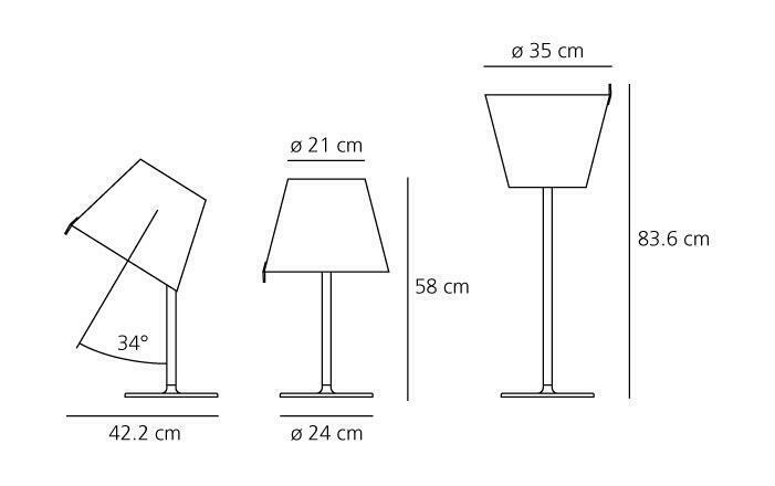 Artemide Melampo table