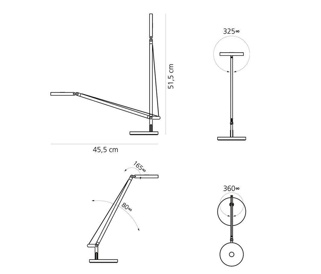Artemide Demetra Micro tavolo