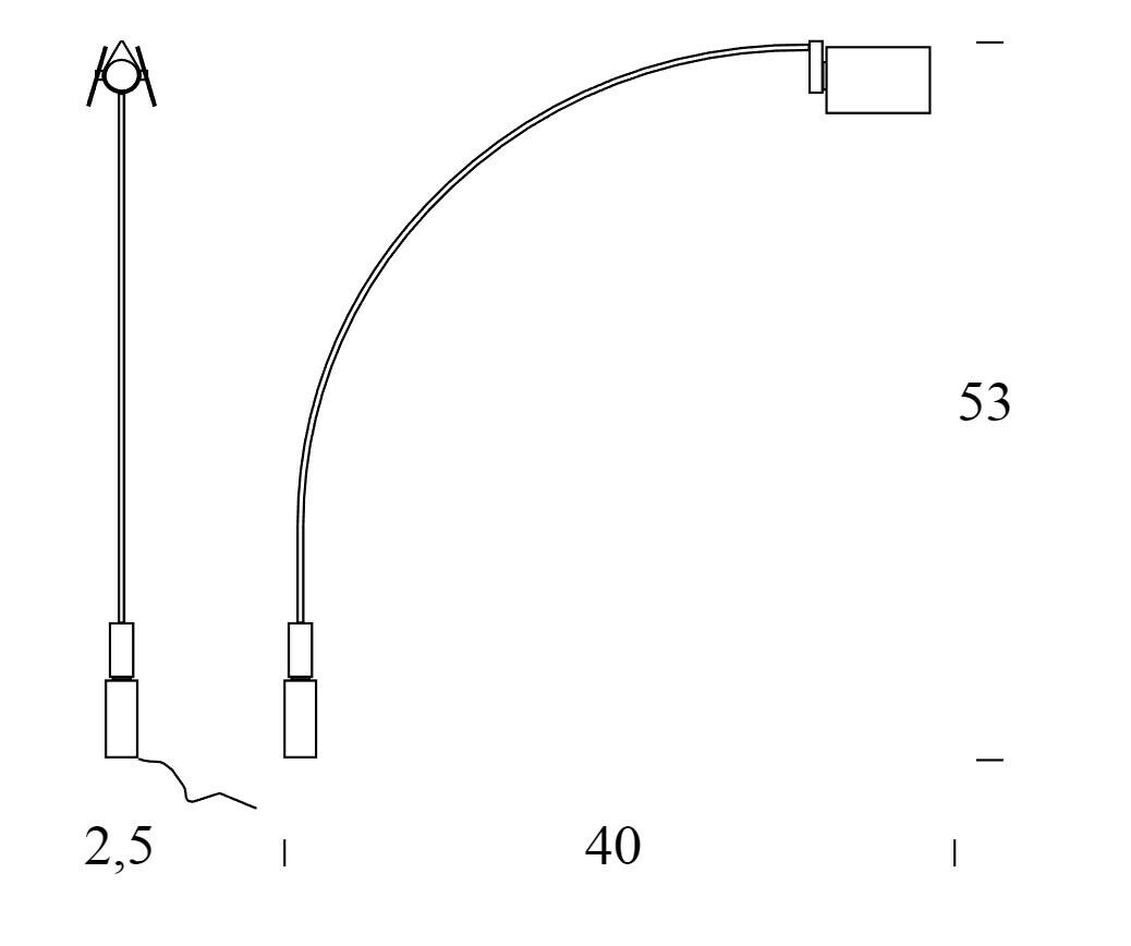 Fontana Arte Falena parete