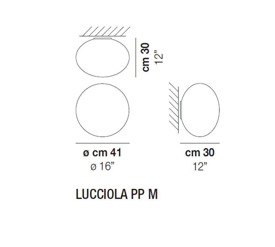 Vistosi Lucciola parete / soffitto