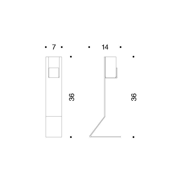 Danese Milano Panarea Candle Holder