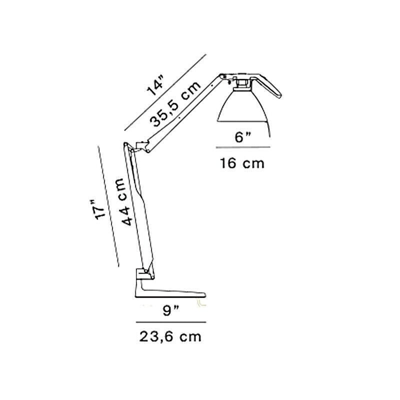Luceplan Fortebraccio table