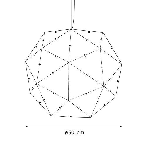 Martinelli Luce Poliedro sospensione
