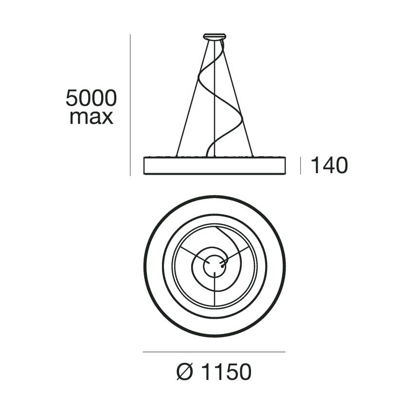 Stilnovo Saturn sospensione