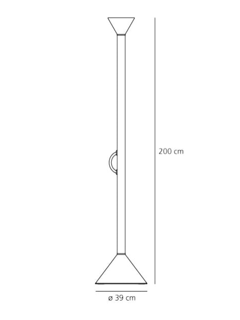 Artemide Callimaco LED floor