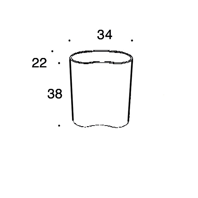Danese Milano Chio - cestino gettacarte