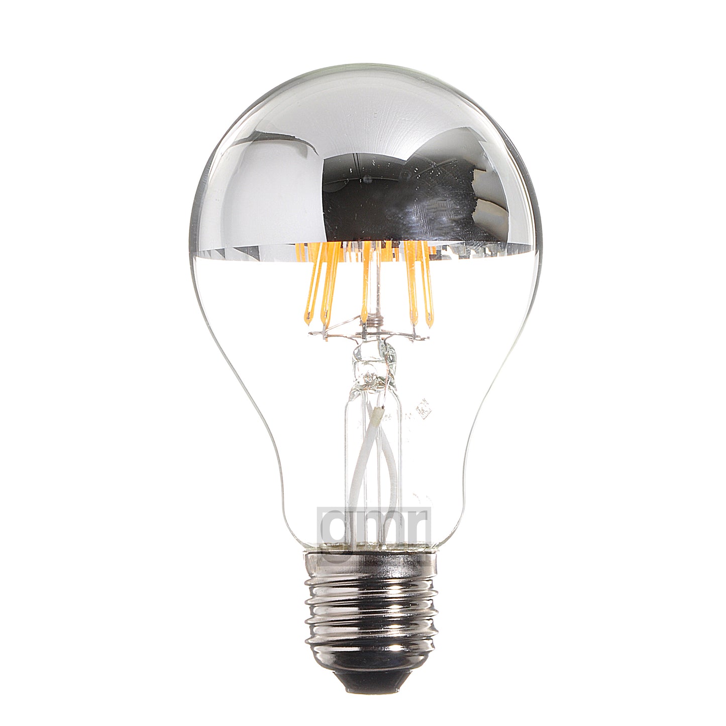 Lampadina LED 11 W a cupola argentata cromata 230V E27 FLOS Arco