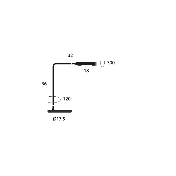 Lumina Flo Bedside table