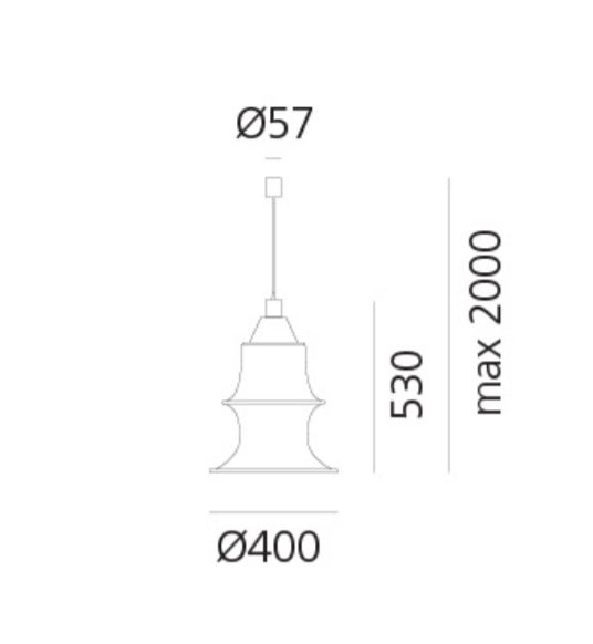 Artemide Danese Falkland sospensione