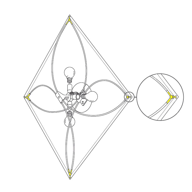 FLOS Ariette Replacement fork with tip