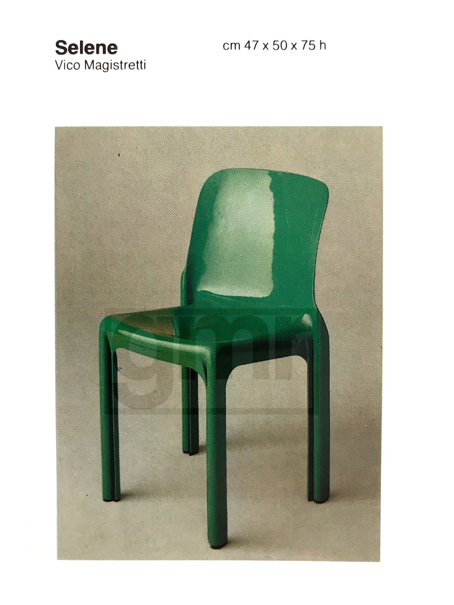 Artemide Selene chair - Replacement 4 plastic feet