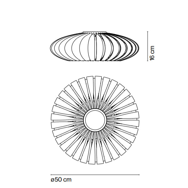 Marset Maranga soffitto