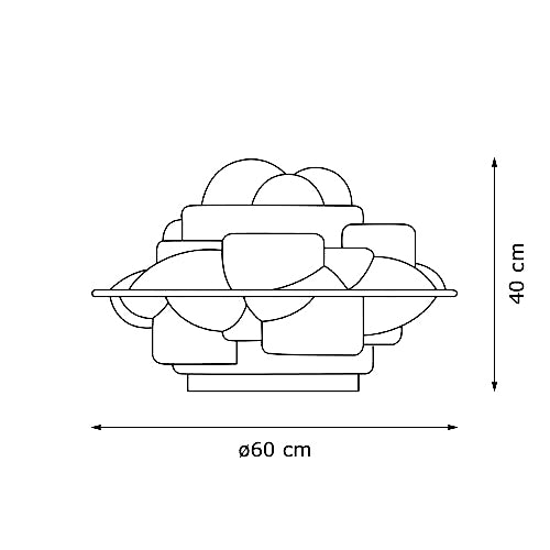 Martinelli Luce PROFITEROLLE tavolo