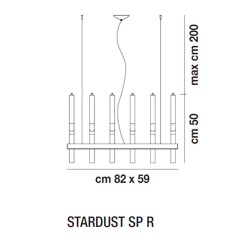 Vistosi Stardust suspension