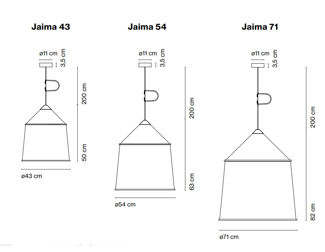 Marset Jaima suspension
